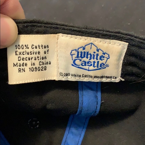White Castle Snapback O/S Black and Blue - Picture 3 of 4